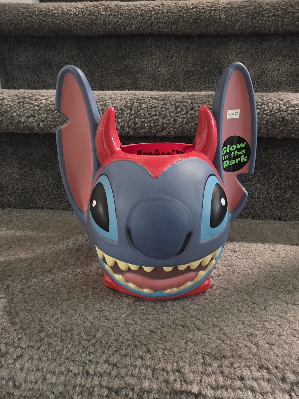 Disney Lilo & Stitch Glow-in-the-Dark Candy Bucket